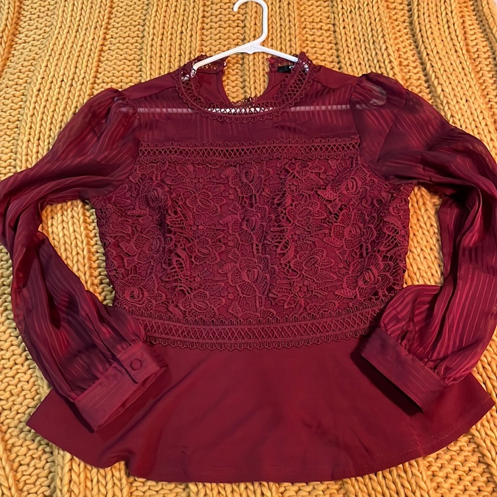 Adorable peplum top
